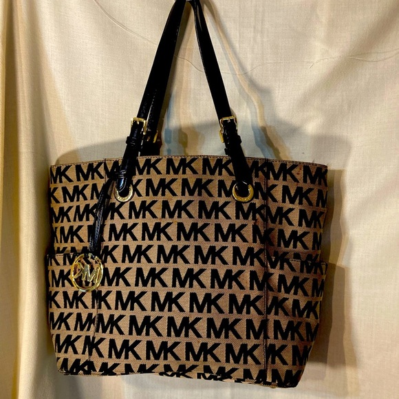 Michael Kors Signature Tote LOGO SHOULDERBAG MK - Picture 3 of 11
